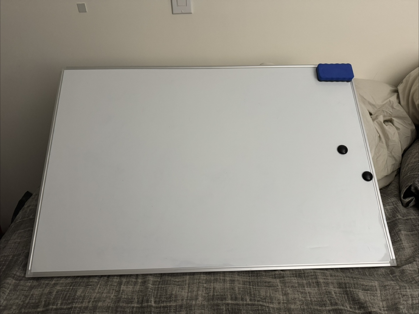Dry Erase Whiteboard with Eraser