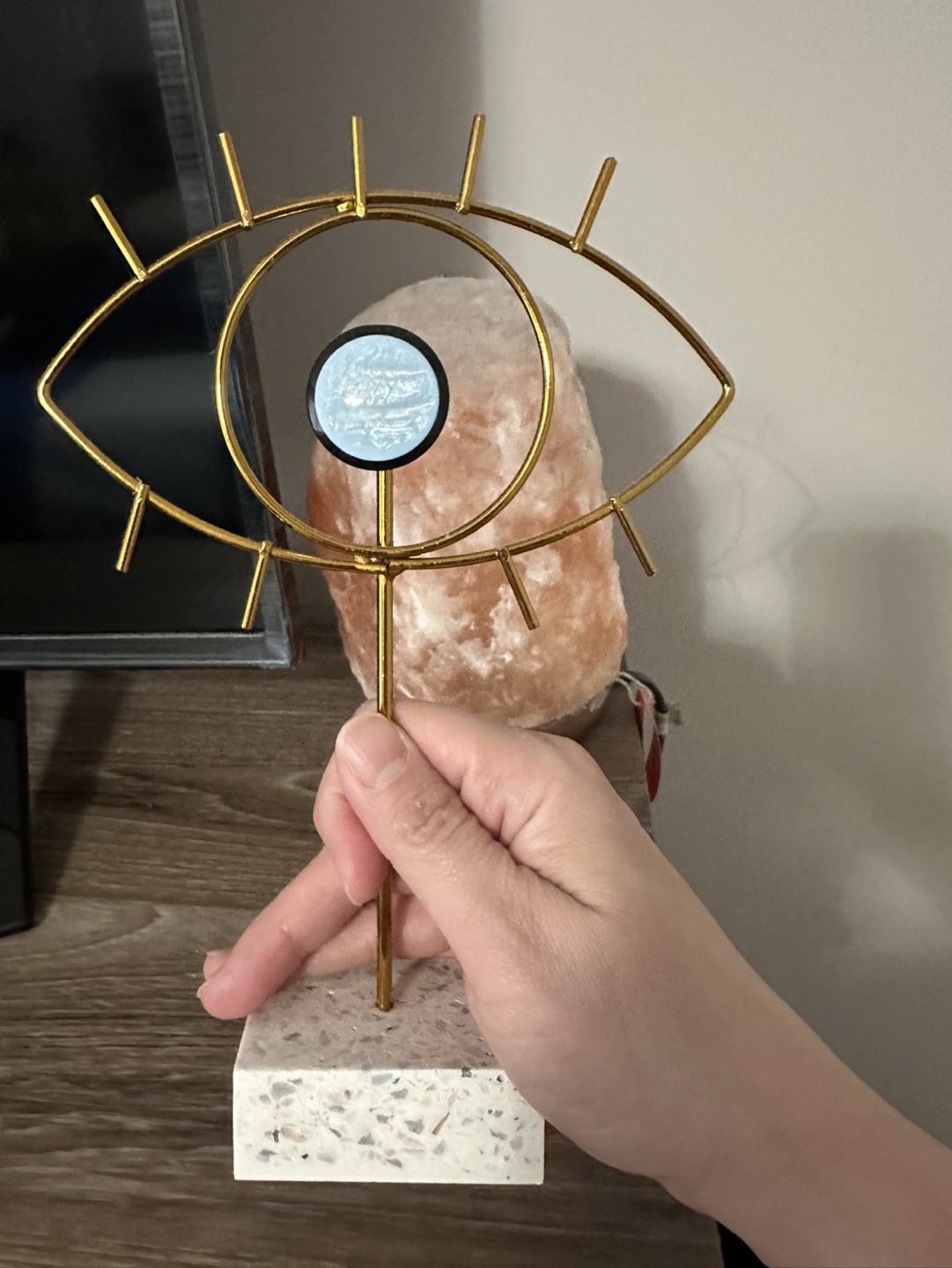 Gold Eye Decor Statue - photo 3