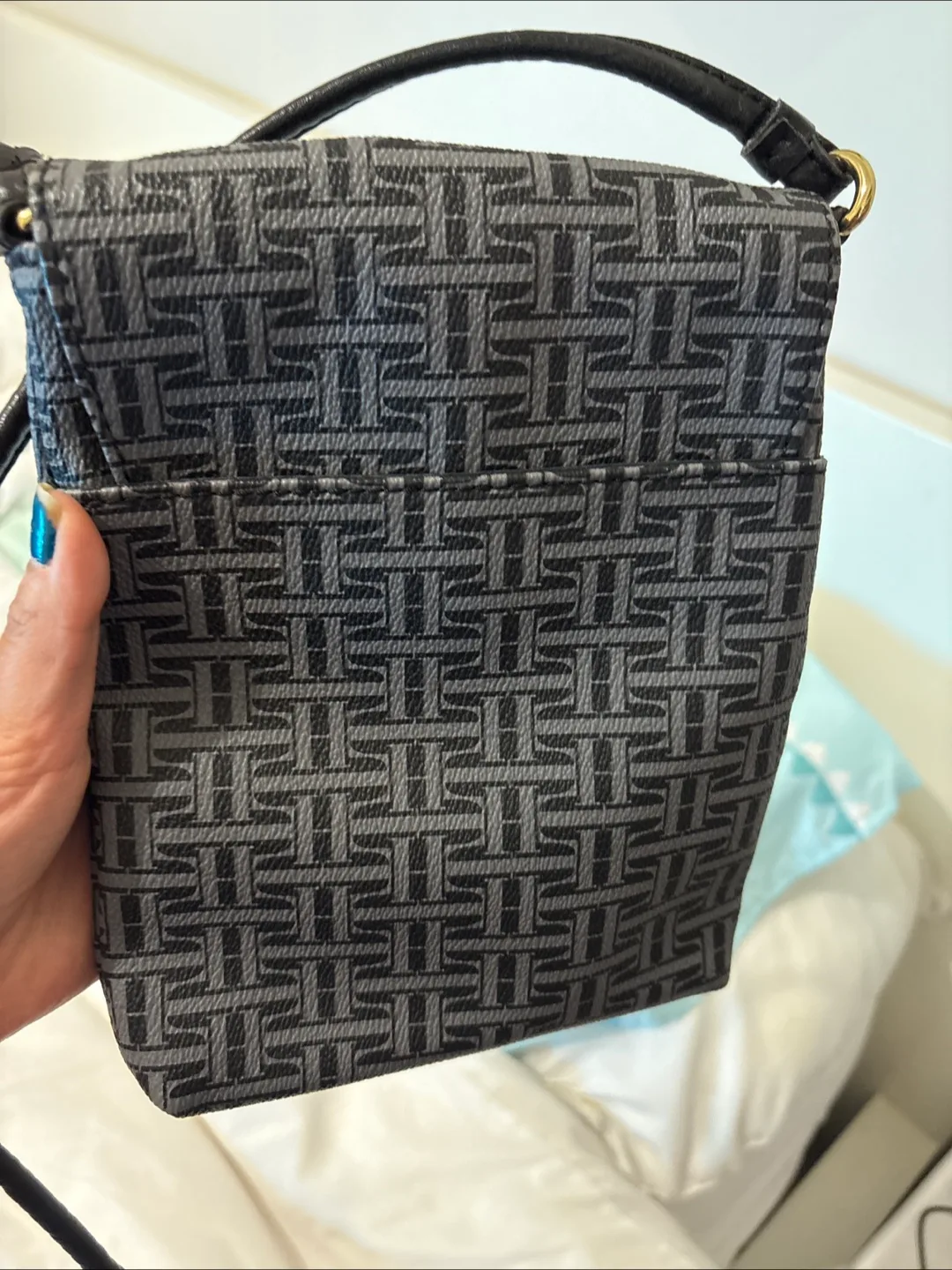 Tommy Hilfiger Grey Crossbody Bag image indicator(4)