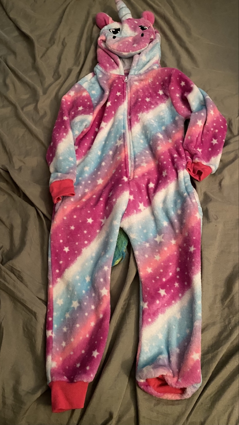 Girls Unicorn Onesie Pajamas