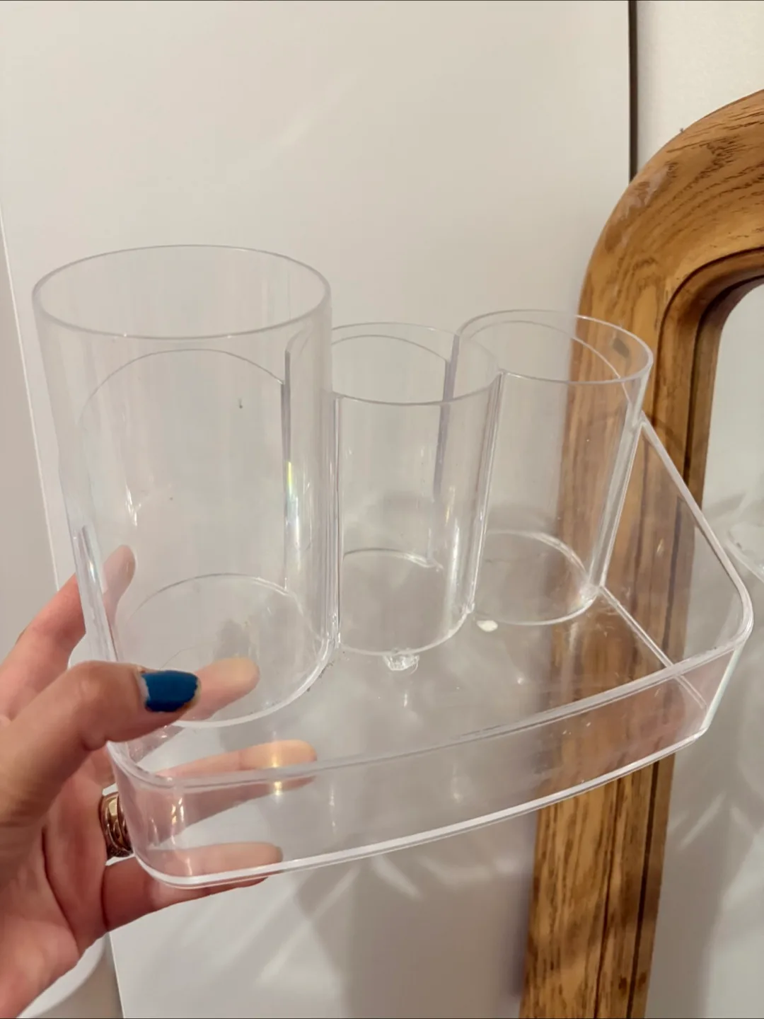 Clear Acrylic Makeup Organiser image indicator(2)