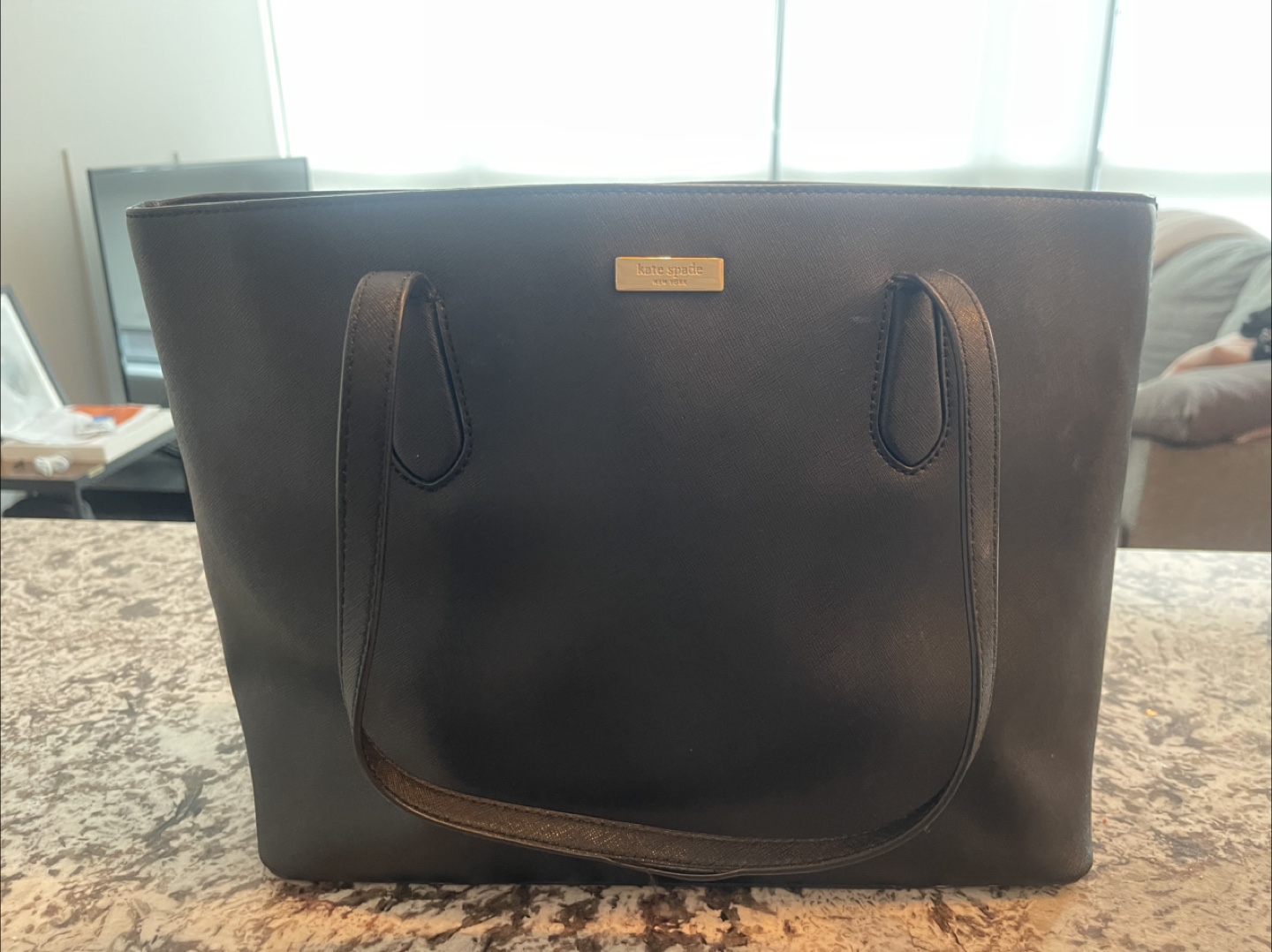 Kate Spade New York Black Tote Laptop Bag