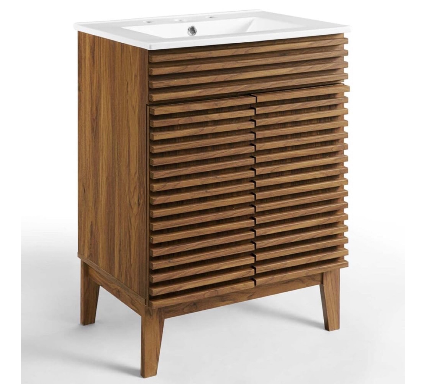 Brand New Modway Eei-3766-wal Bathroom Vanity Set