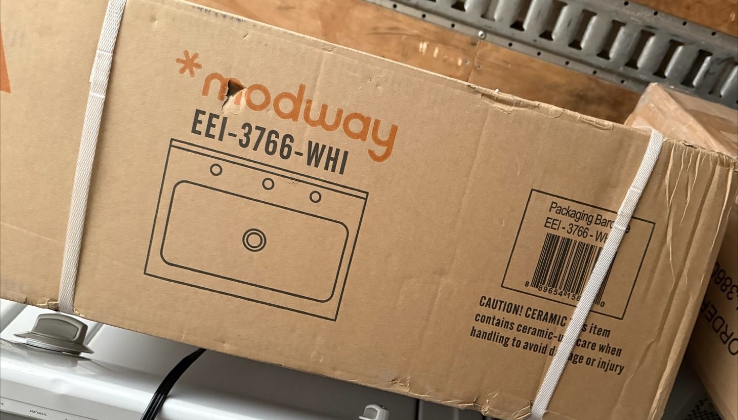 Brand New Modway Eei-3766-wal Bathroom Vanity Set - photo 2