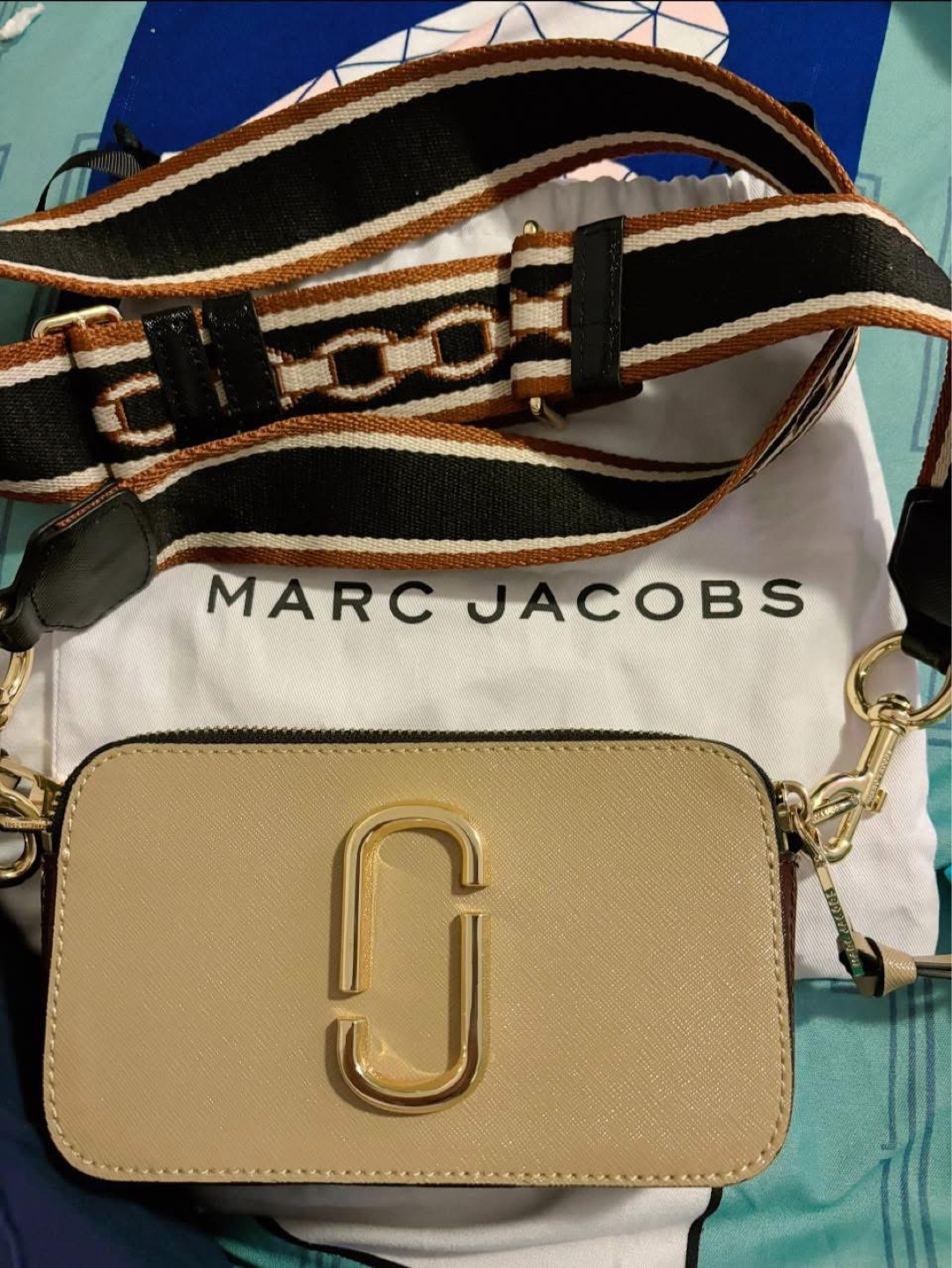Marc Jacobs Snapshot Bag - Beige