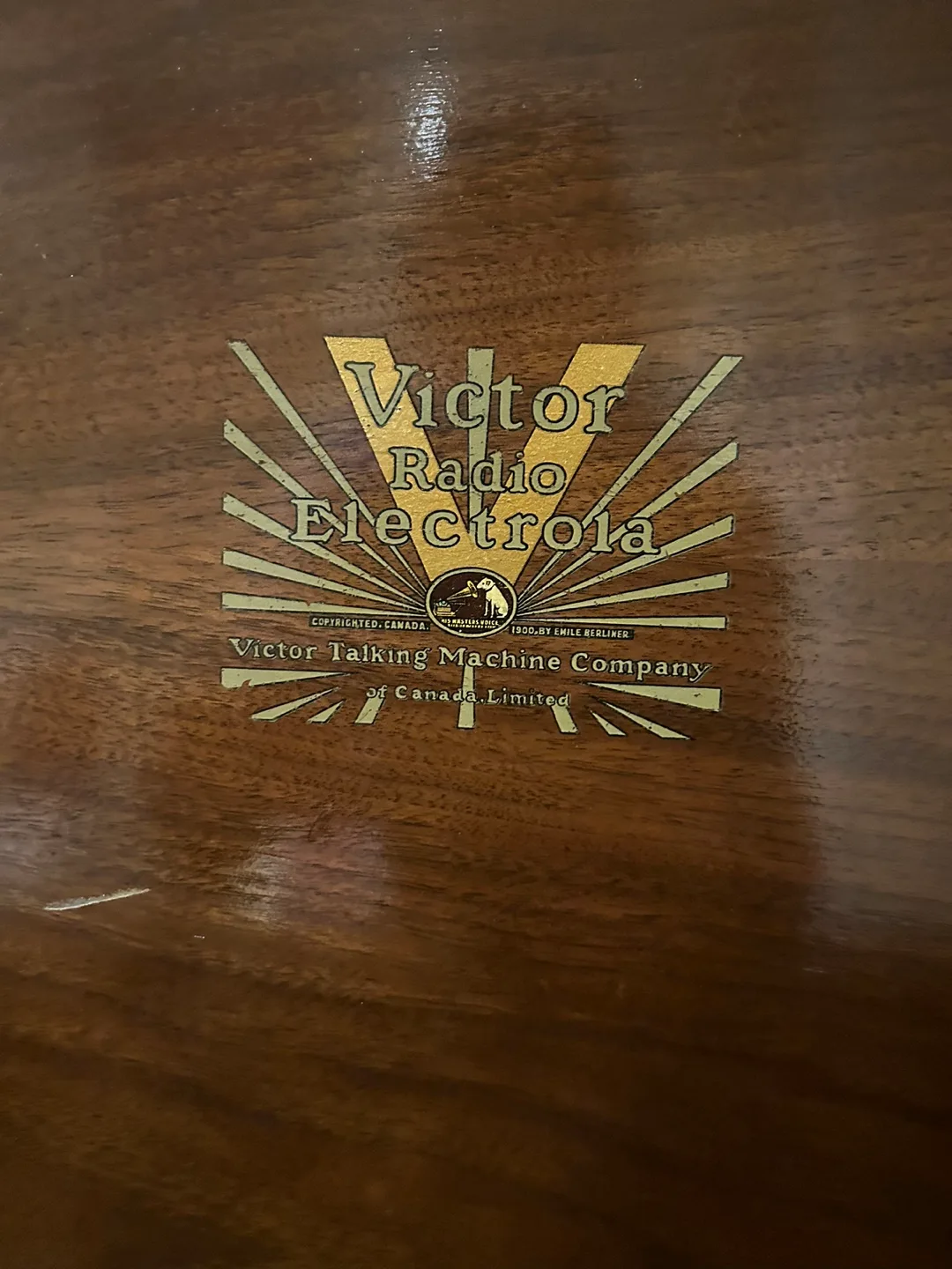 Antique Victor Radio Electrola Console image indicator(4)