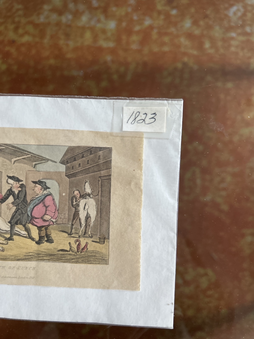 Antique Death of an Ass Print - photo 3