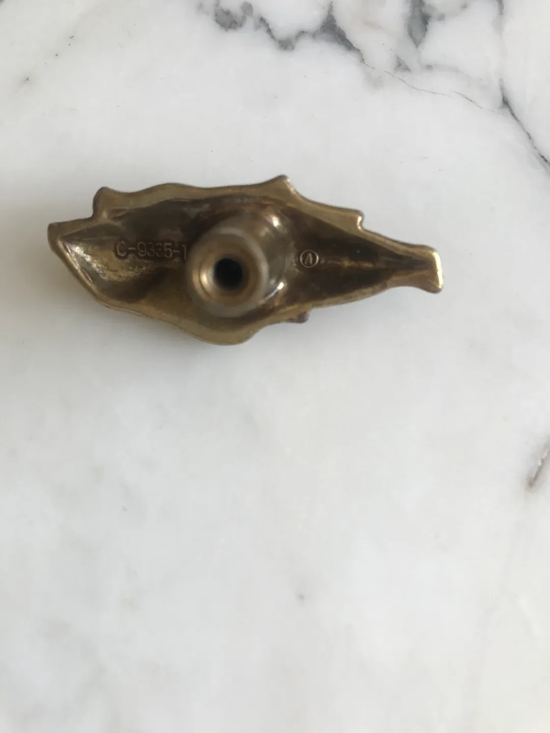 Set of 6 Vintage Brass Vegetable Drawer Pulls image indicator(3)
