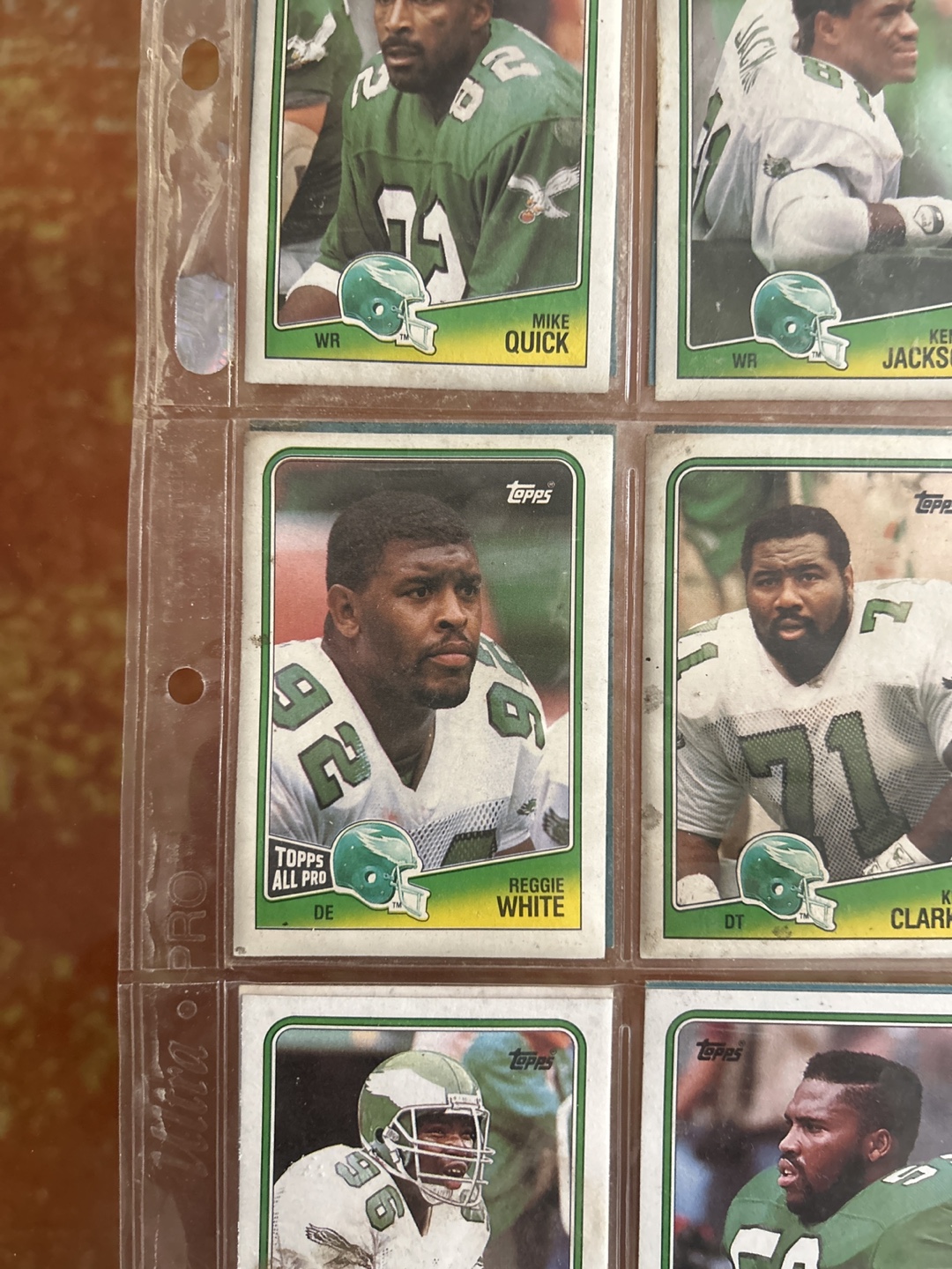 Collection of 18 Vintage Topps NFL Football Cards - photo 3
