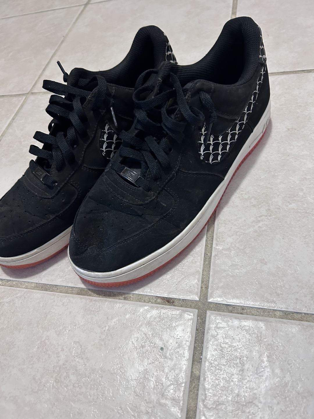 Nike Air Force 1 Low Black/Red - photo 2