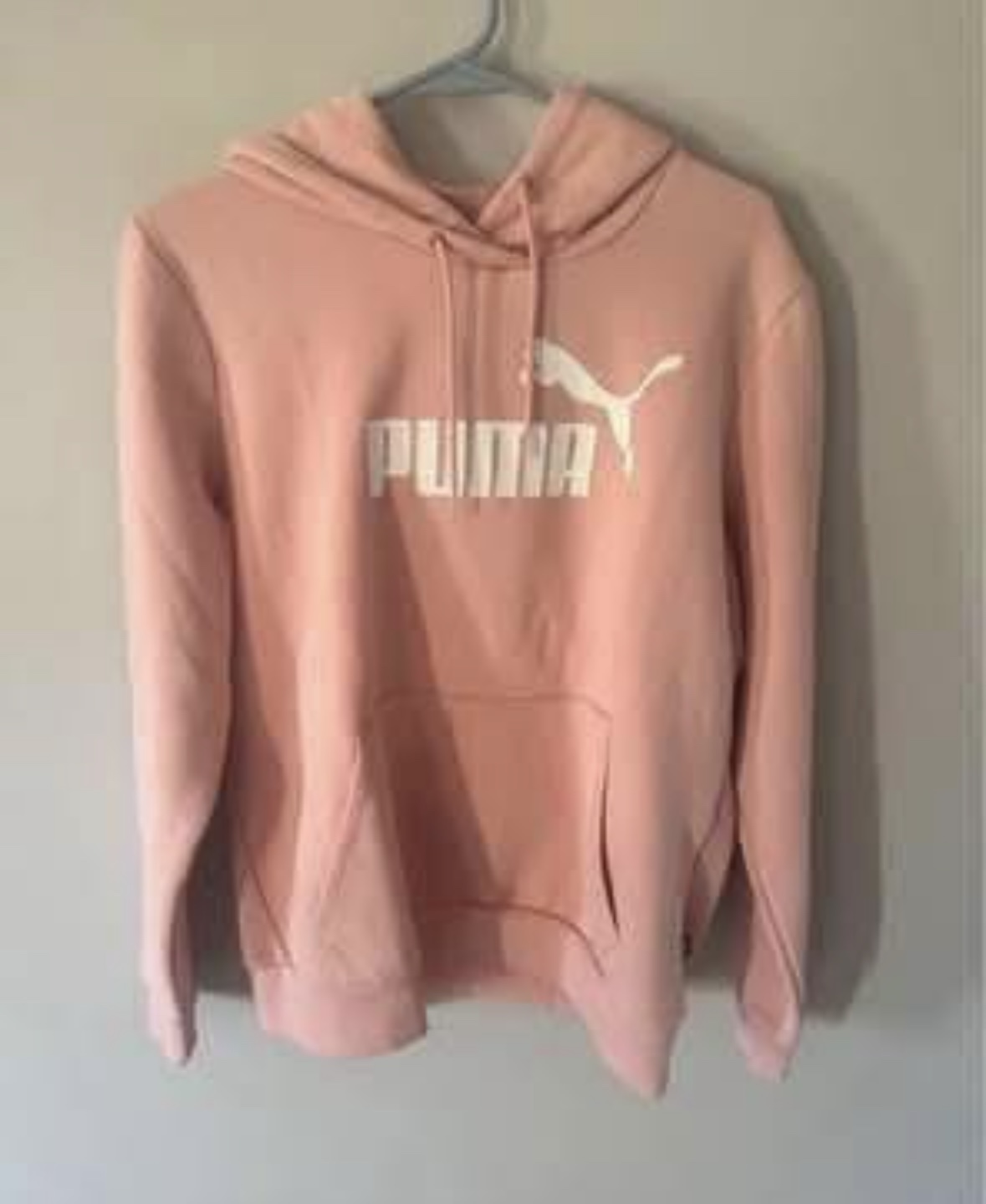 Pink Puma Hoodie - Size Large