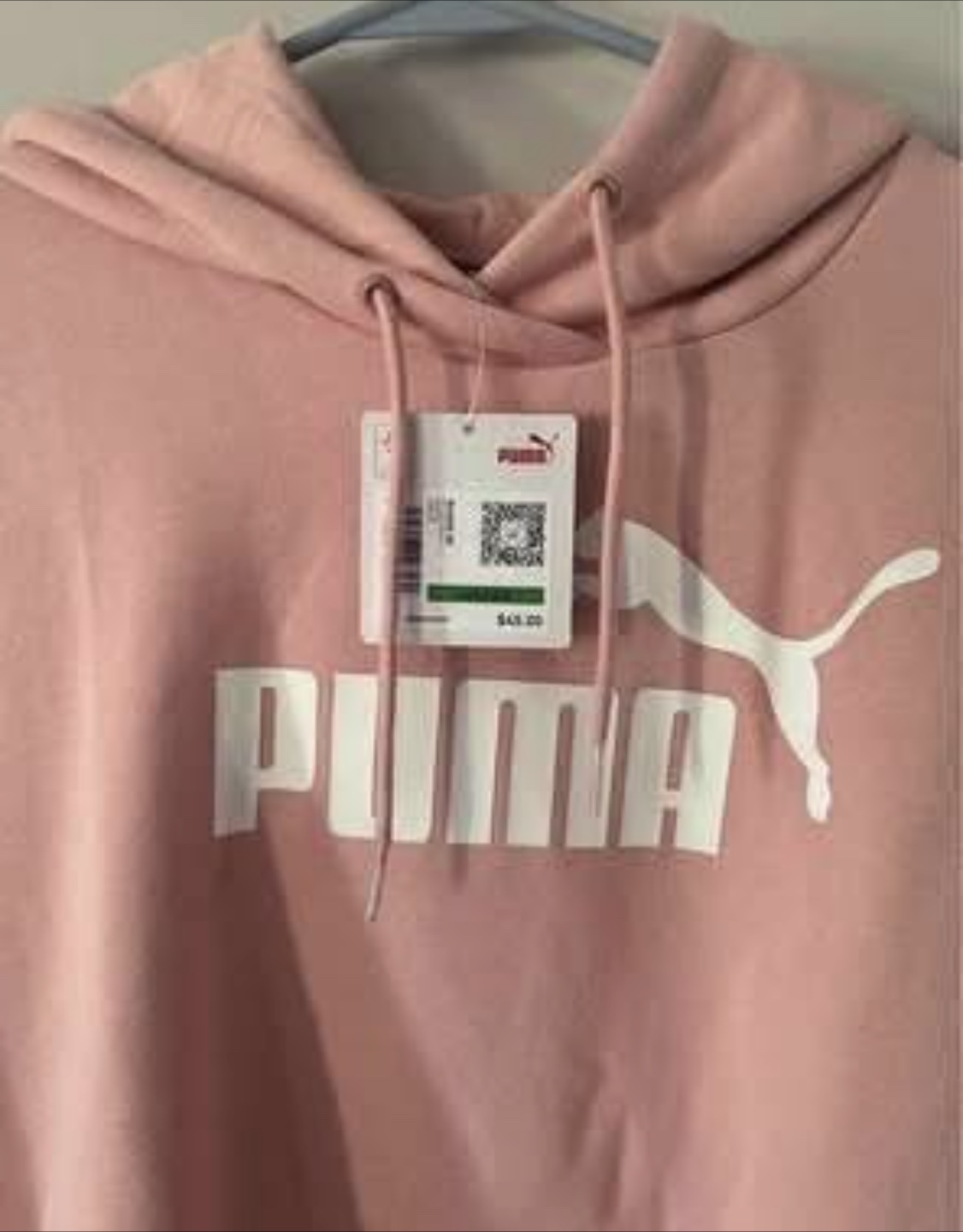 Pink Puma Hoodie - Size Large - photo 2