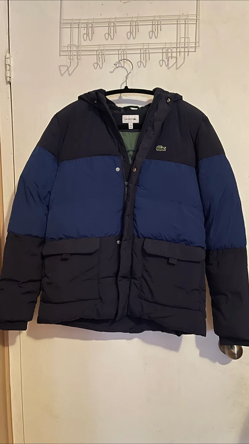 Lacoste Colour-Block Puffer Jacket thumbnail
