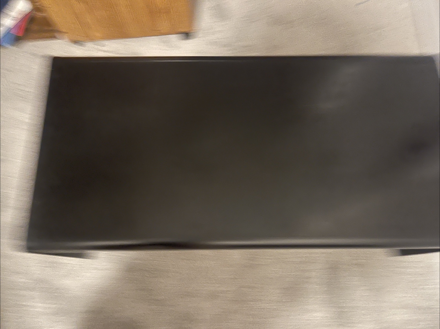 Black Wooden Coffee Table - photo 2
