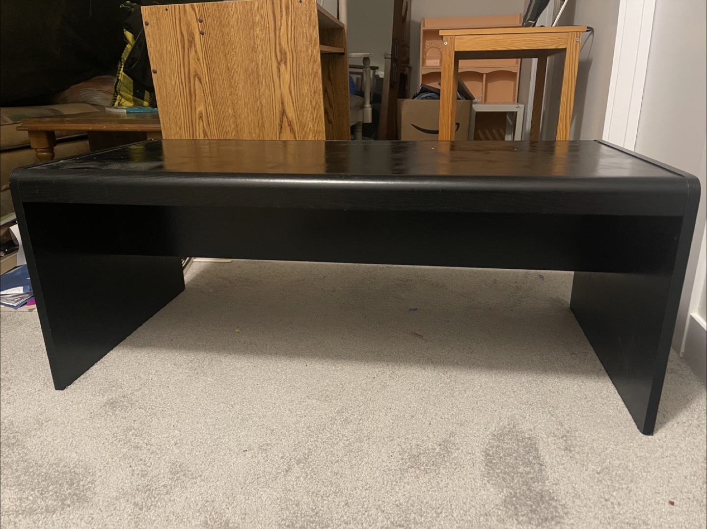 Black Wooden Coffee Table