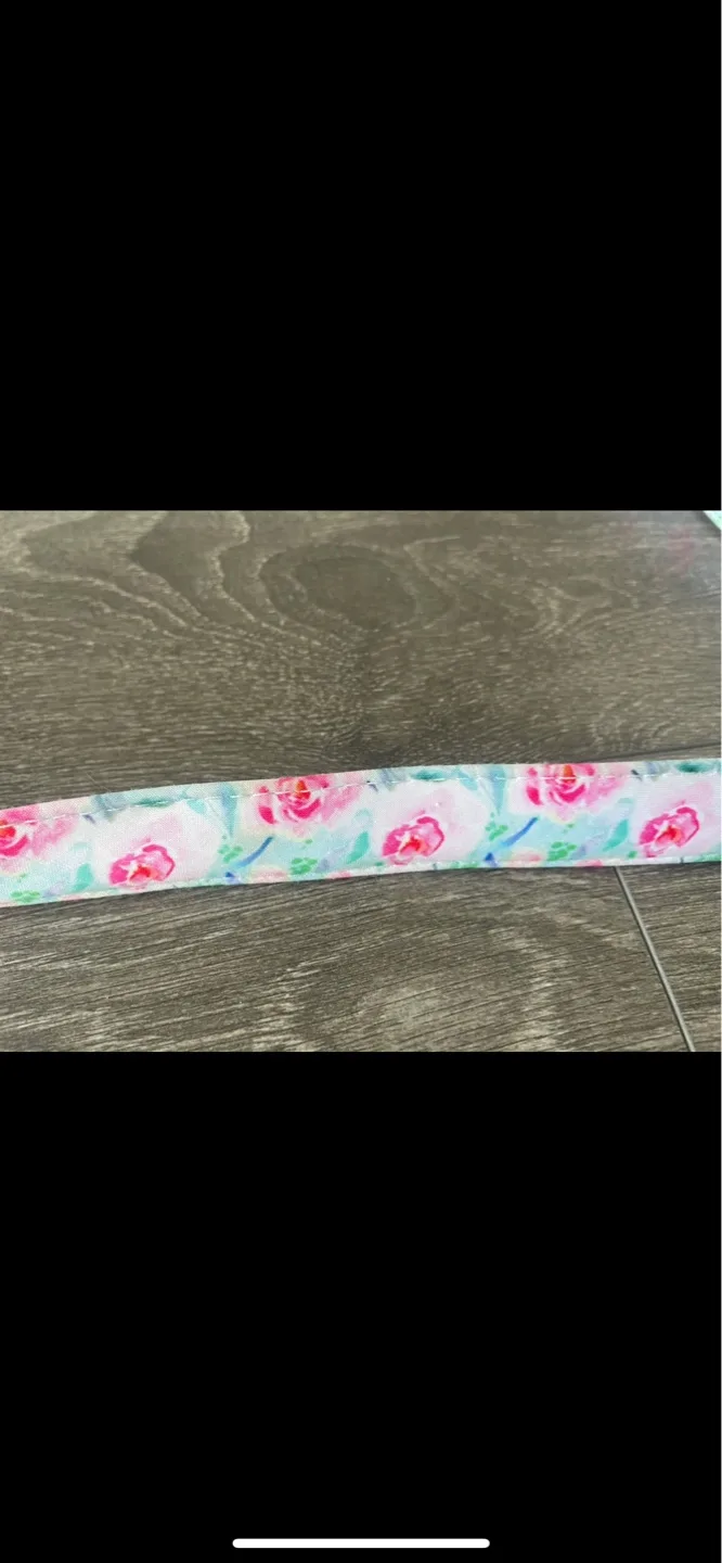 Top-Paw Dog Collar and Leash Set - Floral Print image indicator(5)