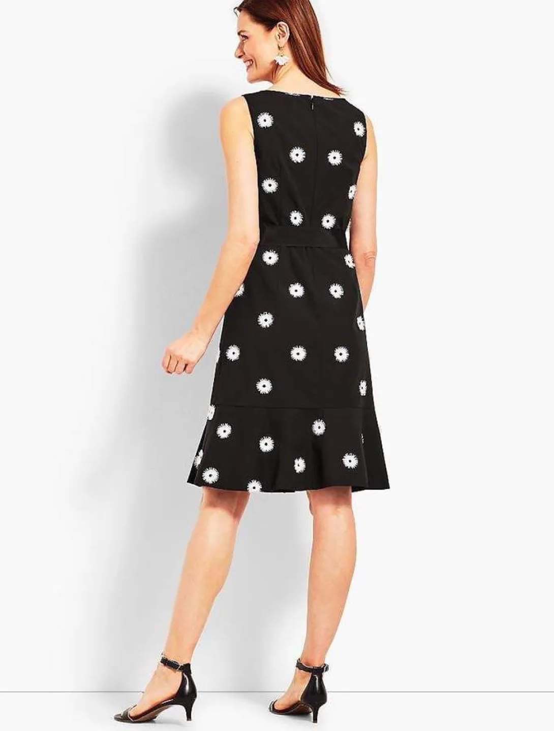 Talbots Black & White Dress (Size 8) Brand New! image indicator(2)