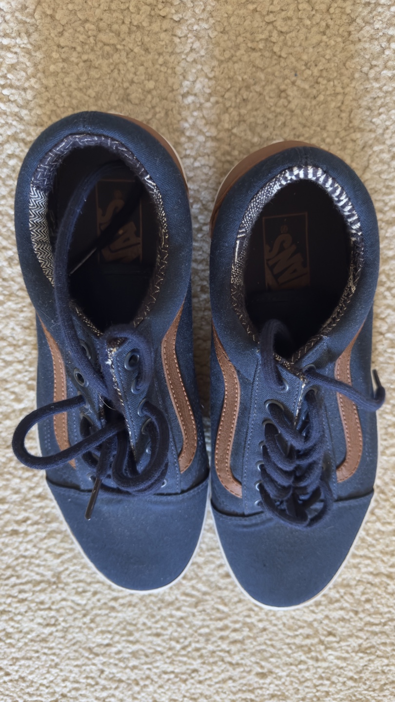 Vans Navy Blue Sneakers (NEW) - photo 3