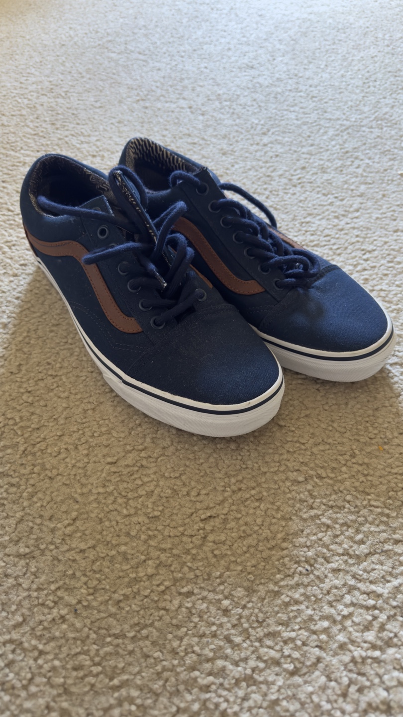 Vans Navy Blue Sneakers (NEW) - photo 2