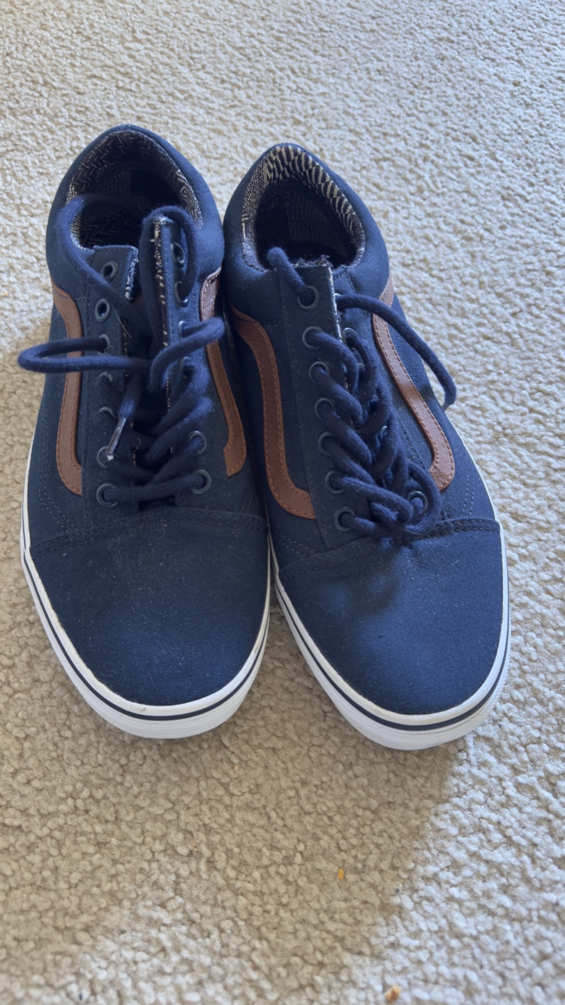 Vans Navy Blue Sneakers (NEW)