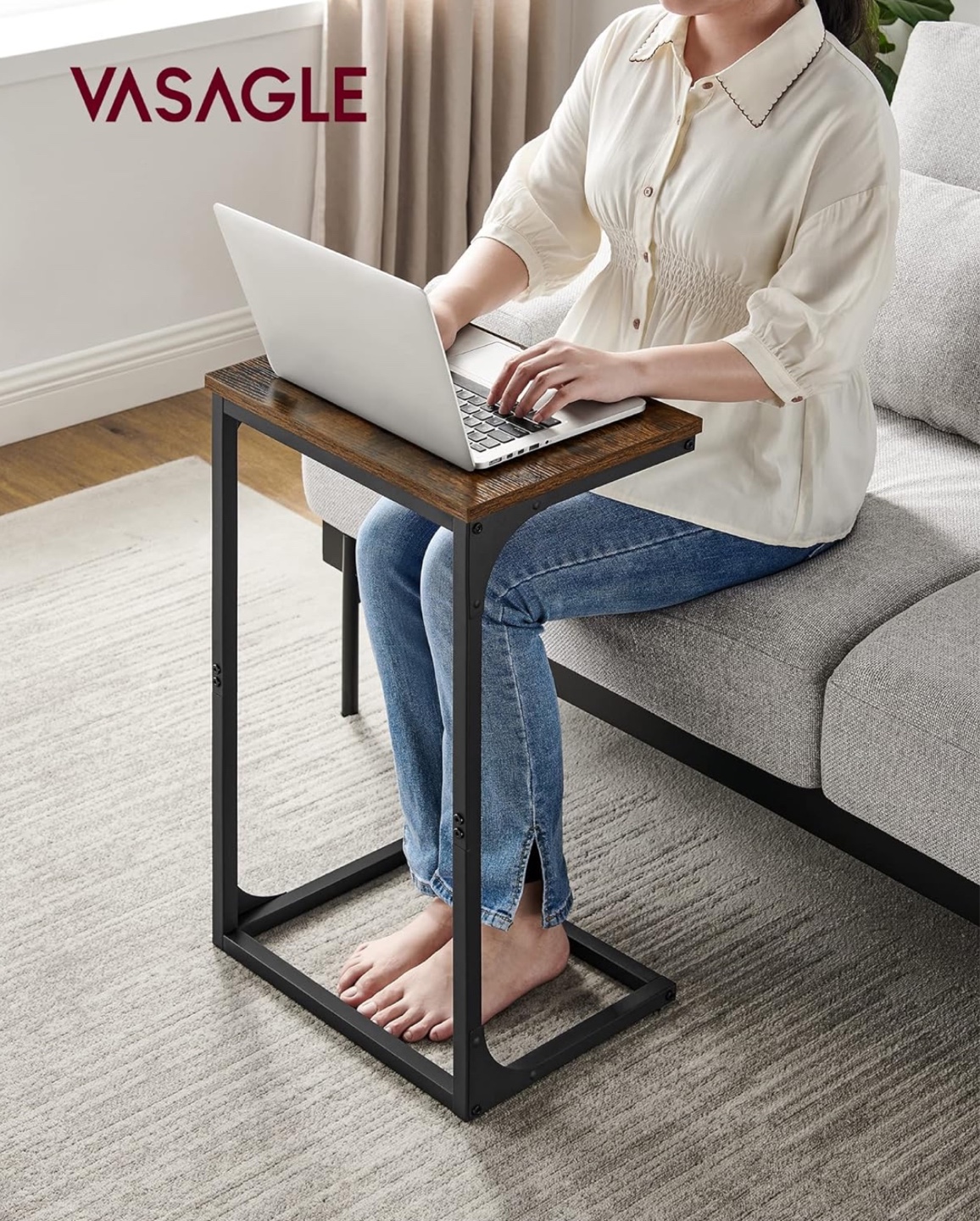 Sofa Side Table, Laptop side table - photo 2