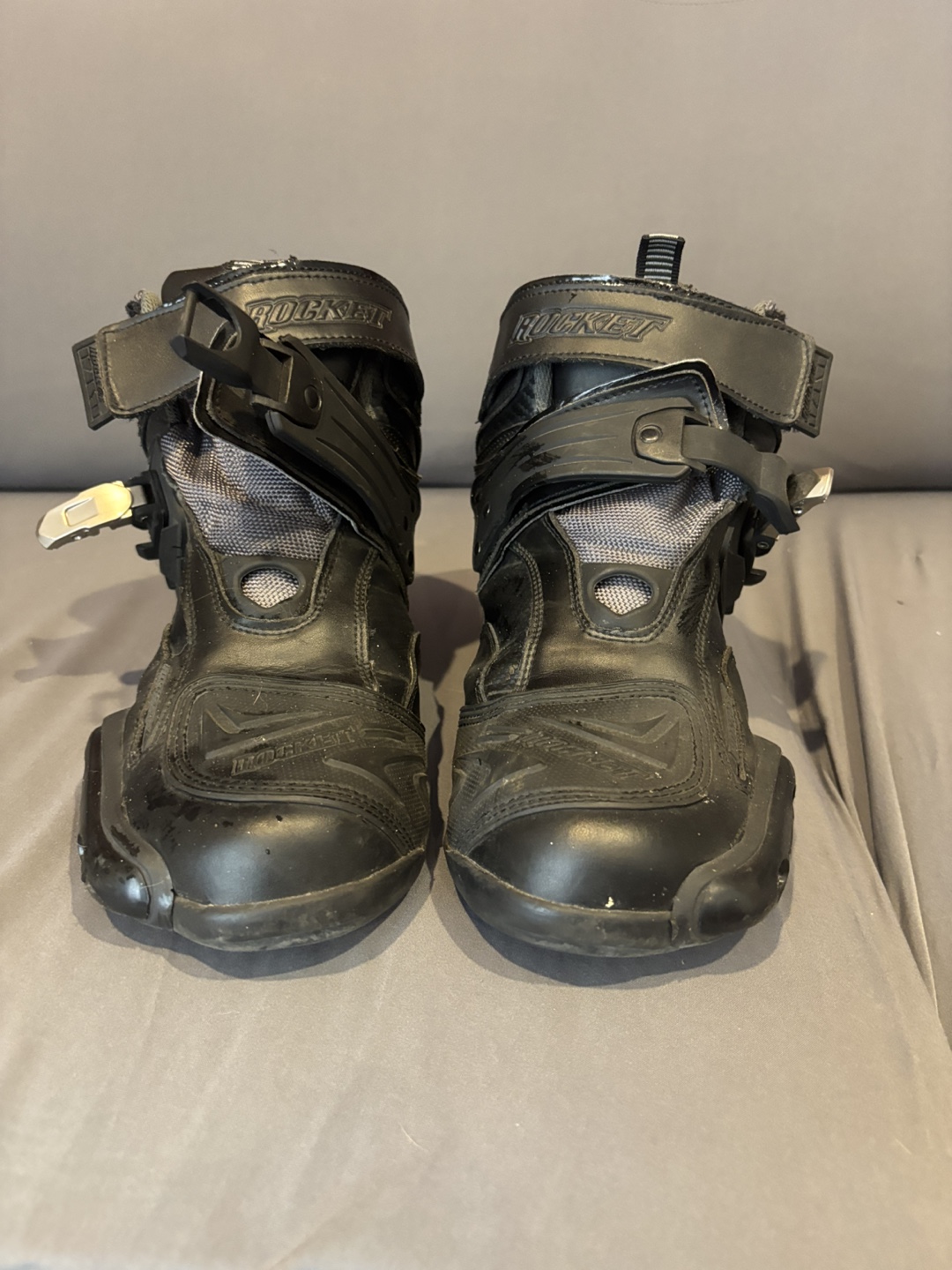Rocket Men's Motorcycle Boots -  Size 9