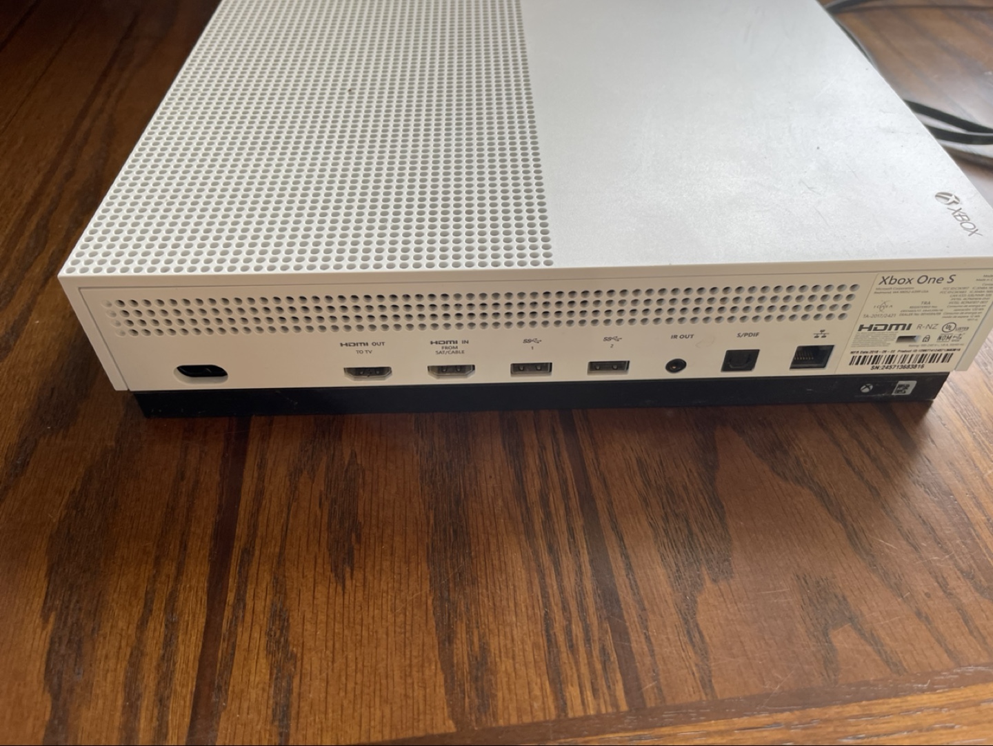 Xbox One S Console - White