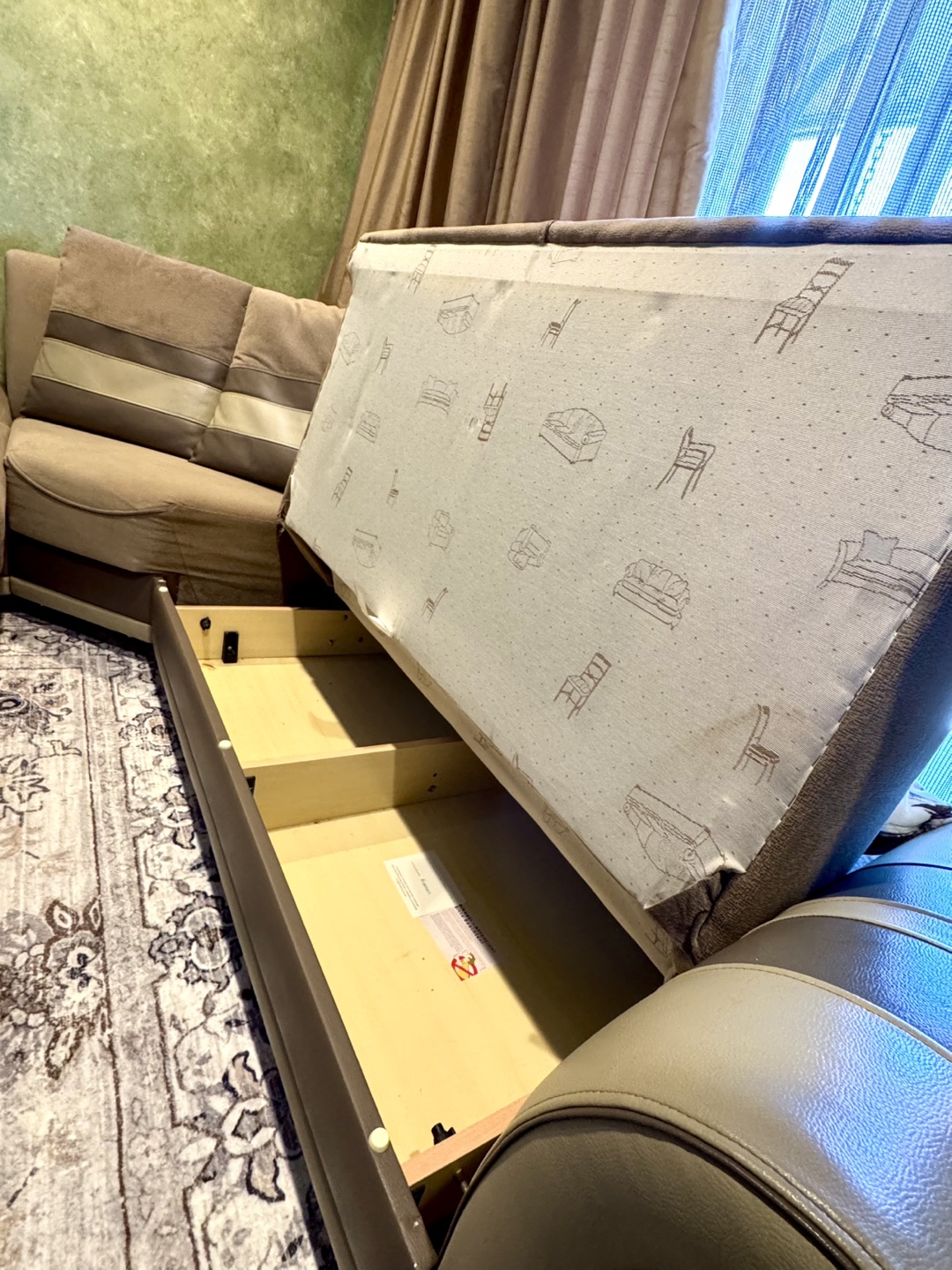 Modern L-Shaped Sectional Sofa - photo 5