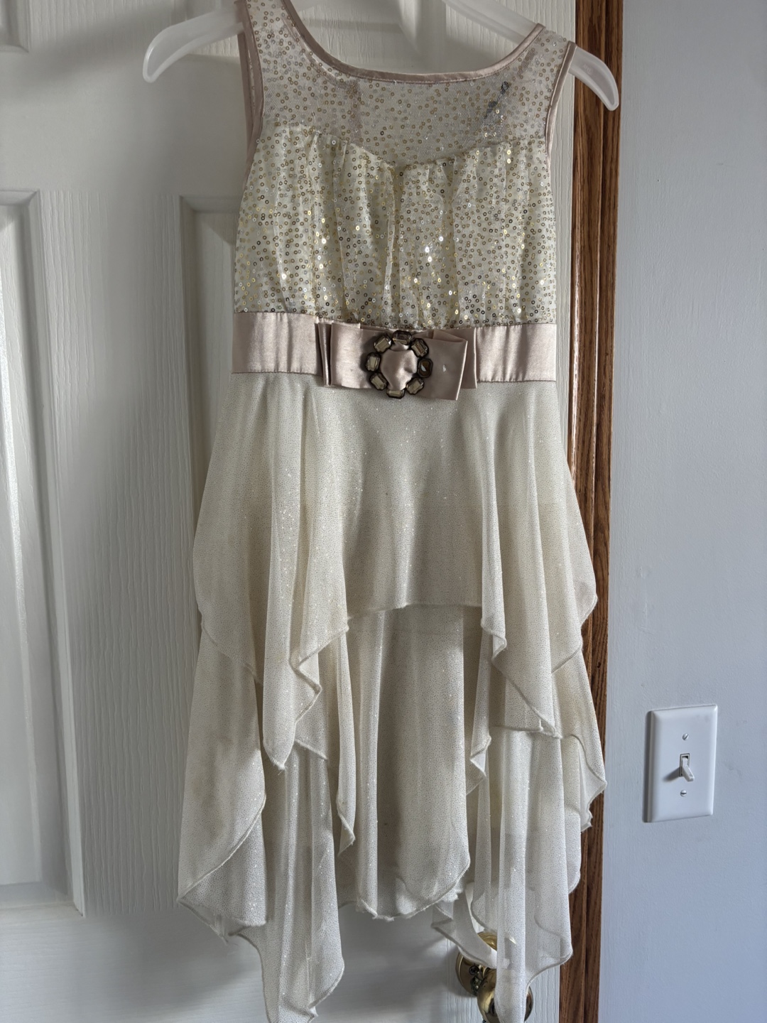 Girls' Size 8 My Michelle Sequined Dress - photo 2