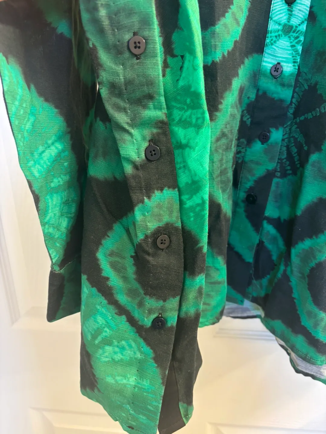 Women's Fusion Tie-Dye Button-Up Shirt image indicator(3)