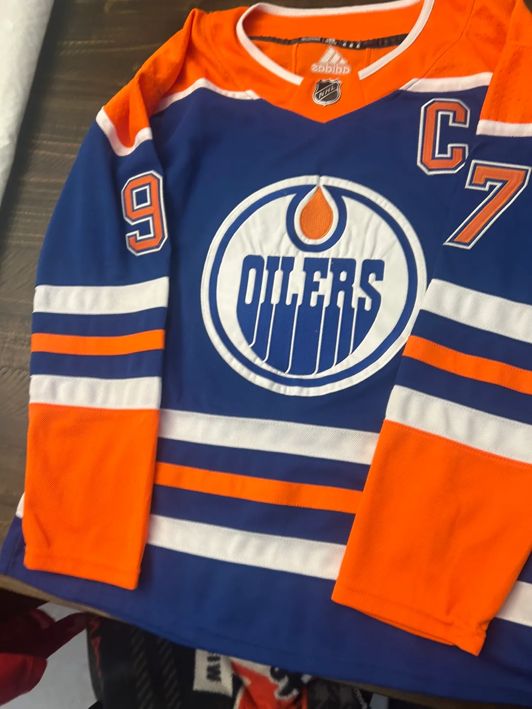 Connor Mcdavid NHL Edmonton Oilers Hockey Jersey Fanatics image indicator(5)