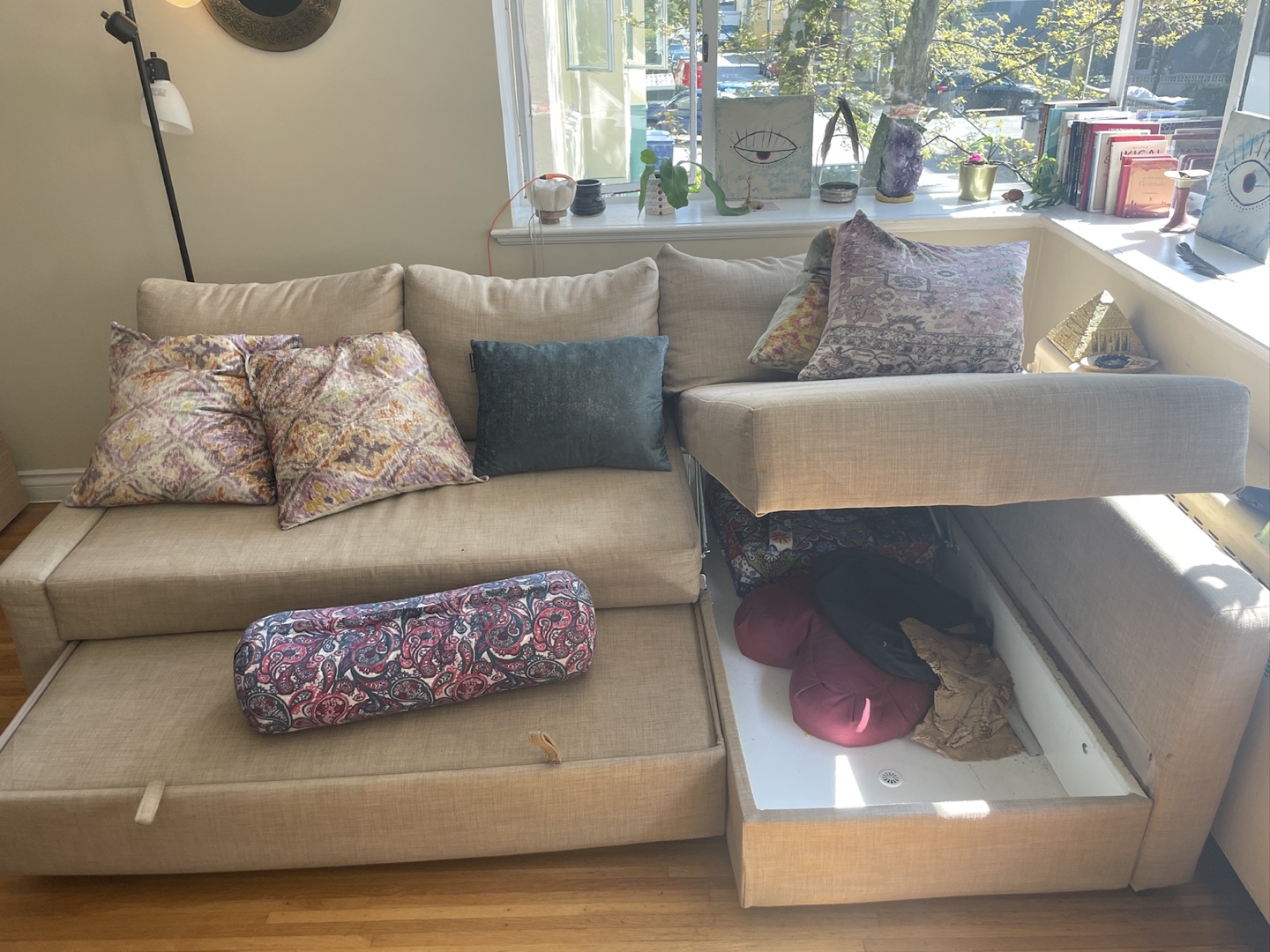 IKEA FRIHETEN Couch, sleep & storage- MOVING SALE!