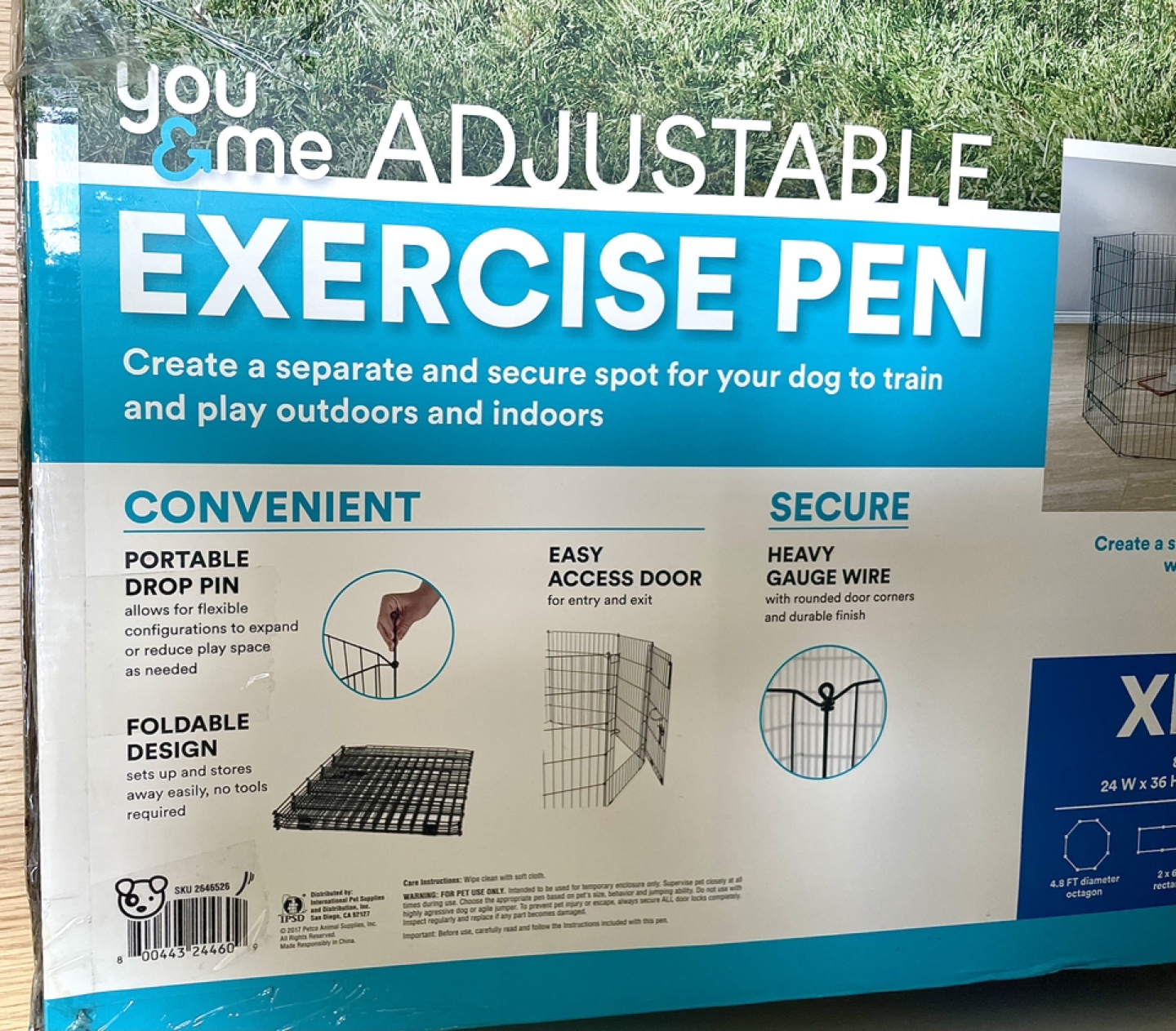 PETCO Adjustable Exercise Pen - XL Size - photo 5