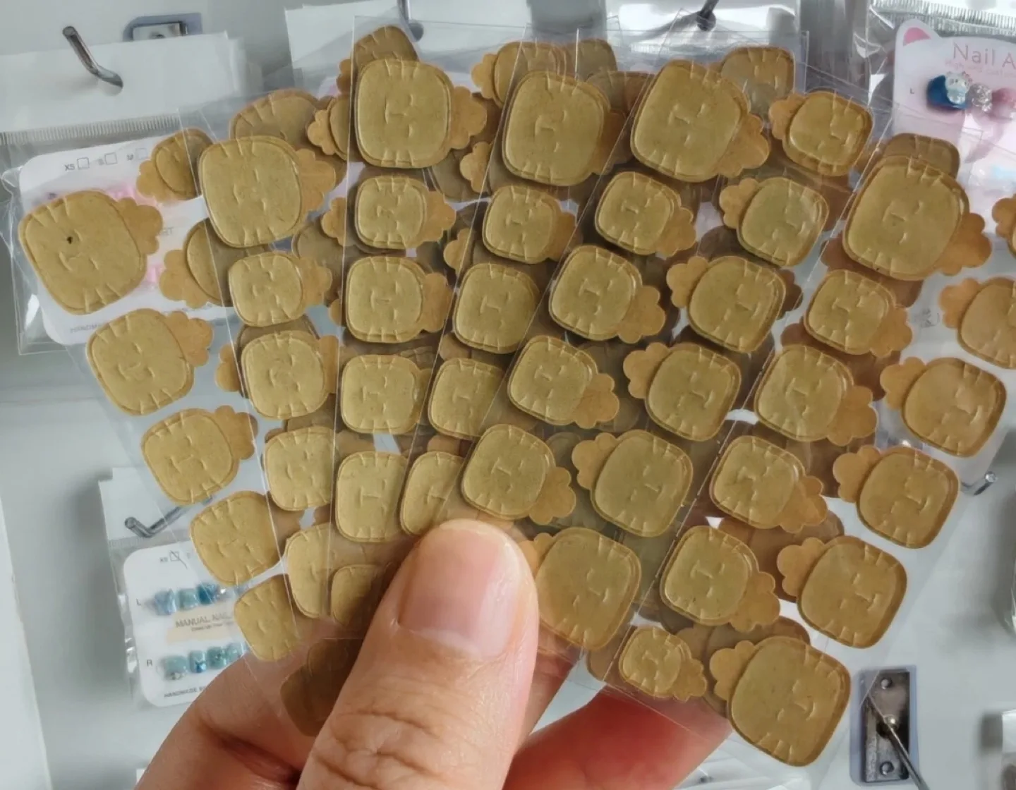 Cute Panda & Bamboo Nail Wraps image indicator(3)