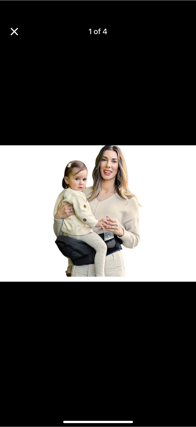 Grownsy Baby Carrier - Hip Seat Carrier with Storage - photo 3