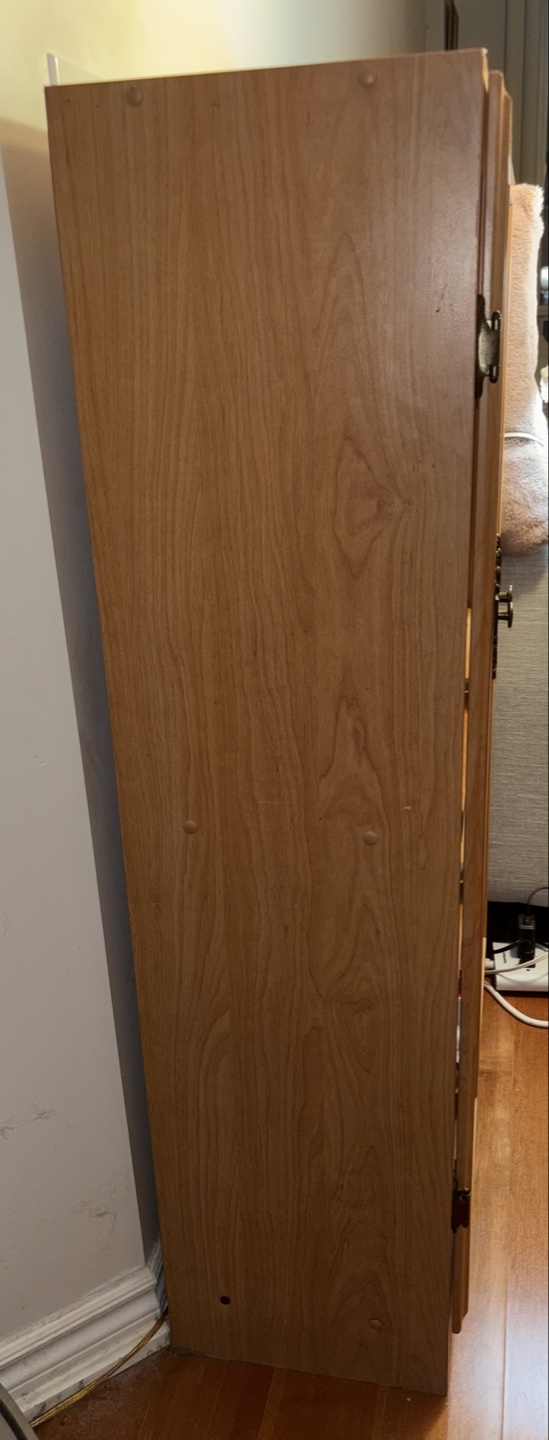 Wooden Display Cabinet with Glass Doors - photo 5