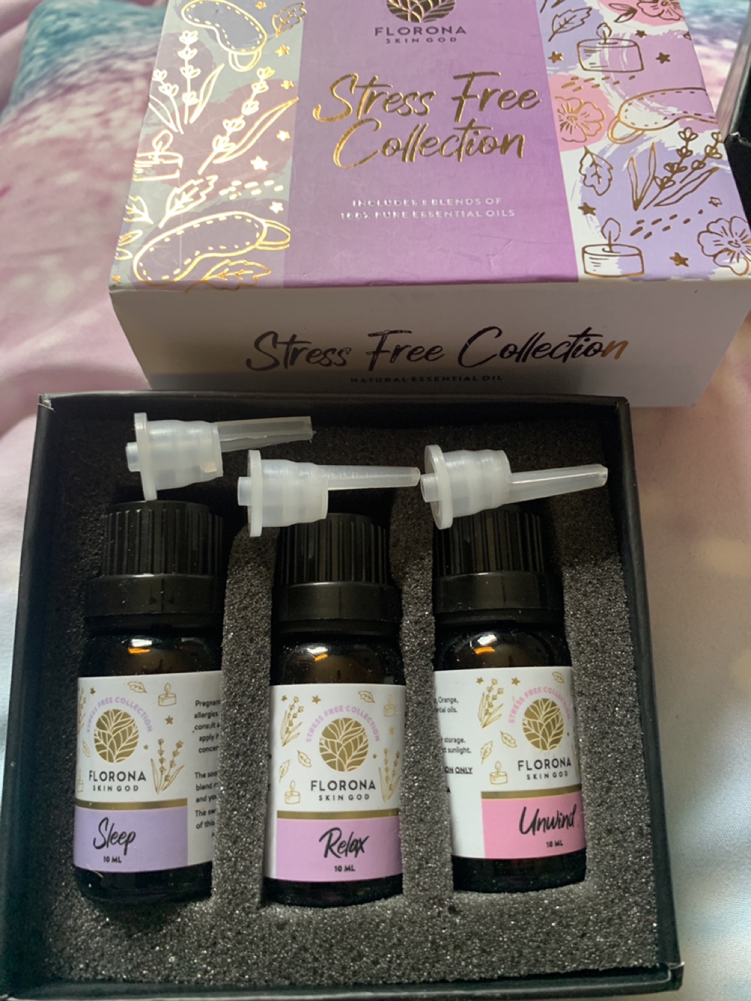 Florona Skin Goo Stress Free Collection  Oil Set💚 - photo 2