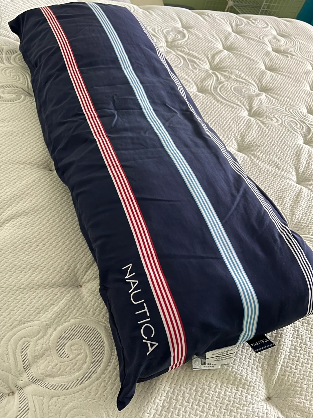 Nautica Striped Body Pillow thumbnail
