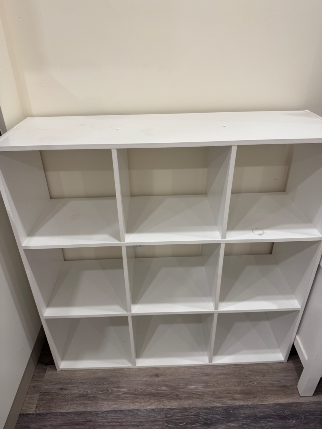 IKEA Kallax White Shelving Unit (original100dollars)