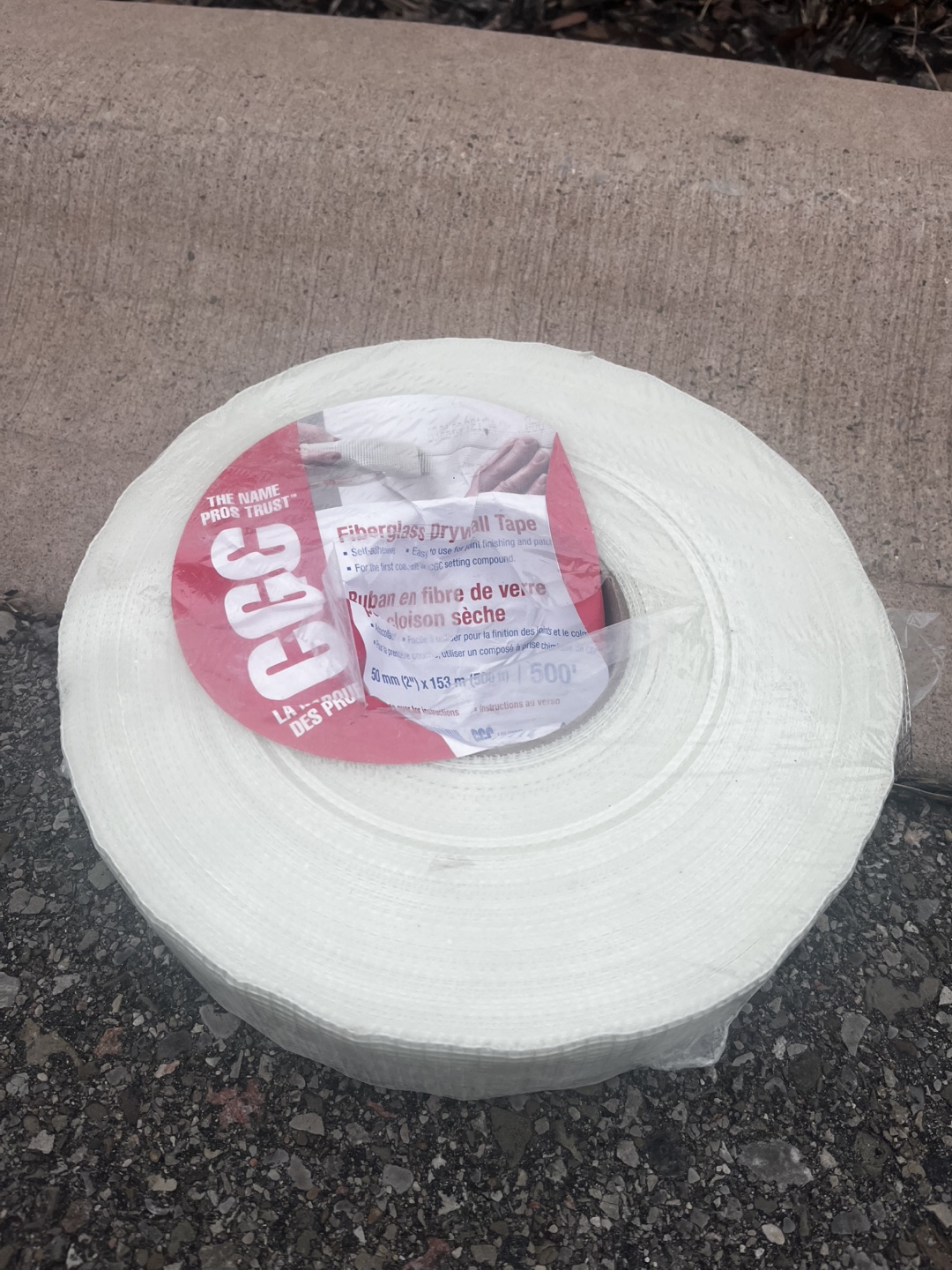 Fiberglass Drywall Tape 2" x 500'🏆