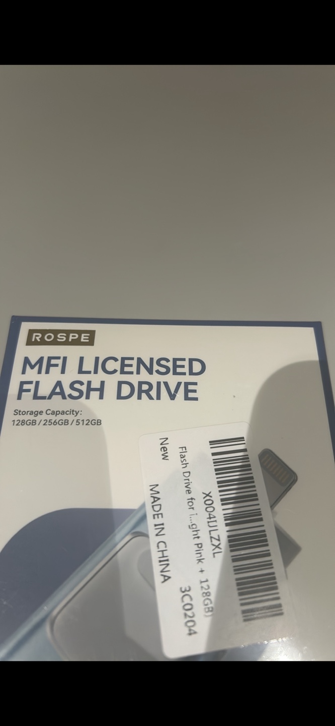 ROSPE MFI Licensed Flash Drive - 128GB
