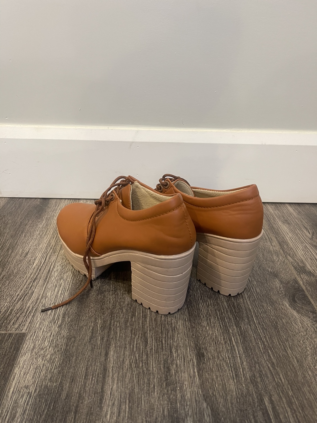 Brown Comfort Platform and Heels - photo 3
