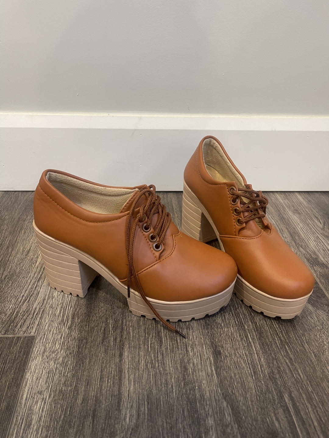 Brown Comfort Platform and Heels - photo 2