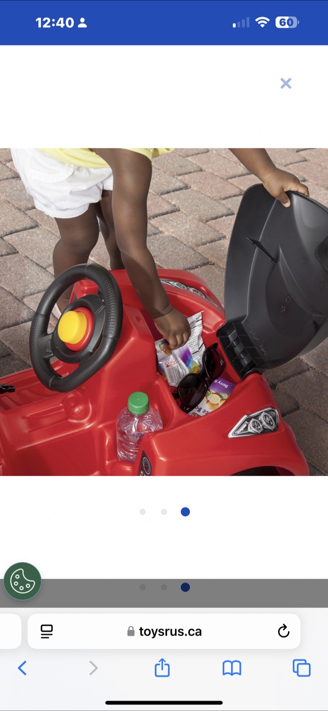 Red Push and Ride-On Toy Car - photo 2