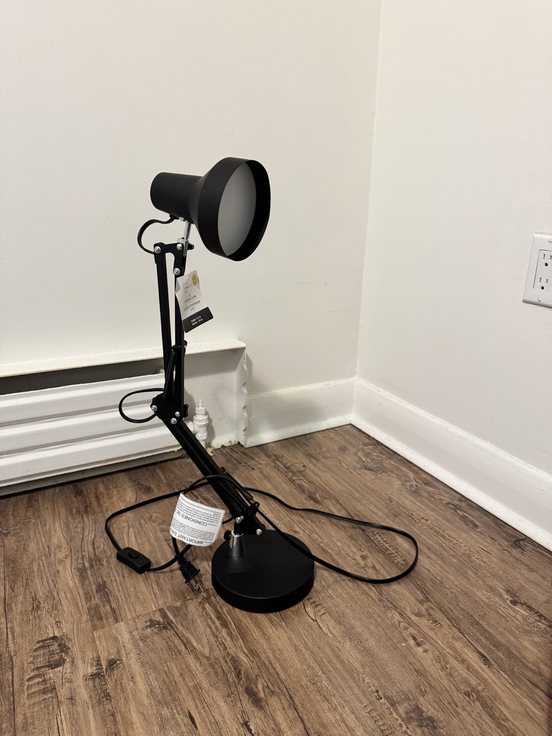 Adjustable Desk Lamp with Flexible Swing Arm - photo 3