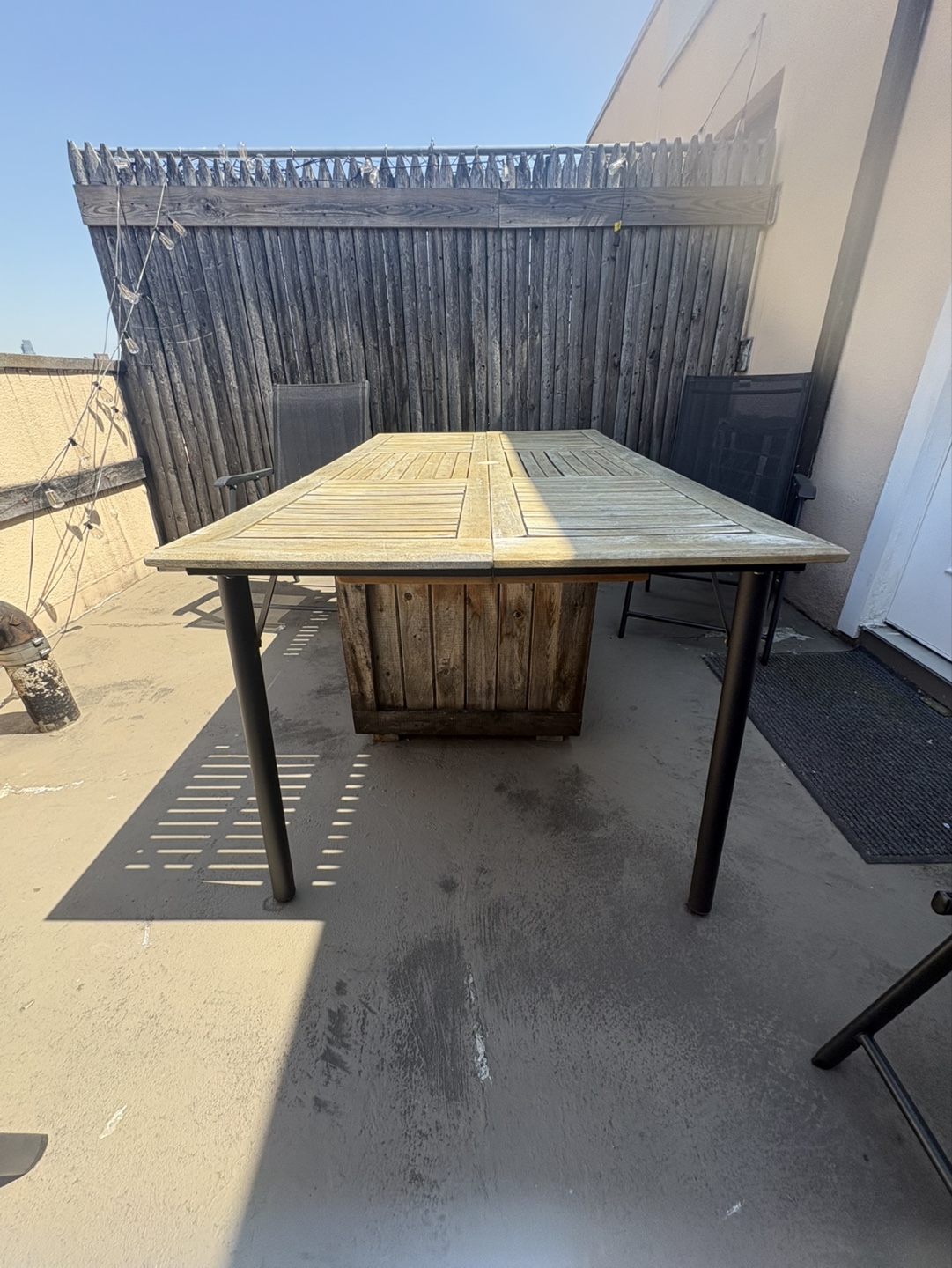 Outdoor Patio Table and 4 Chairs Set - photo 3