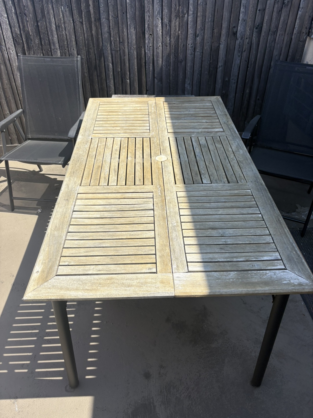 Outdoor Patio Table and 4 Chairs Set - photo 2