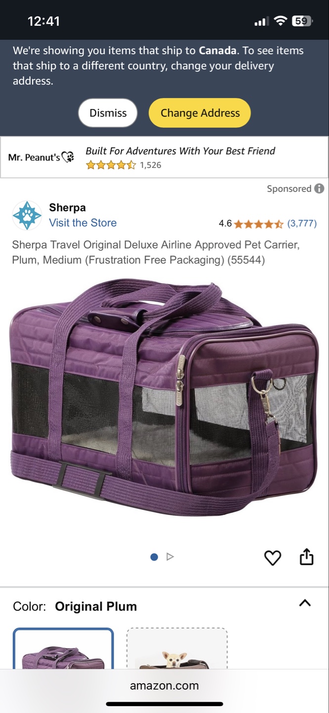 Sherpa Deluxe Pet Carrier, Medium