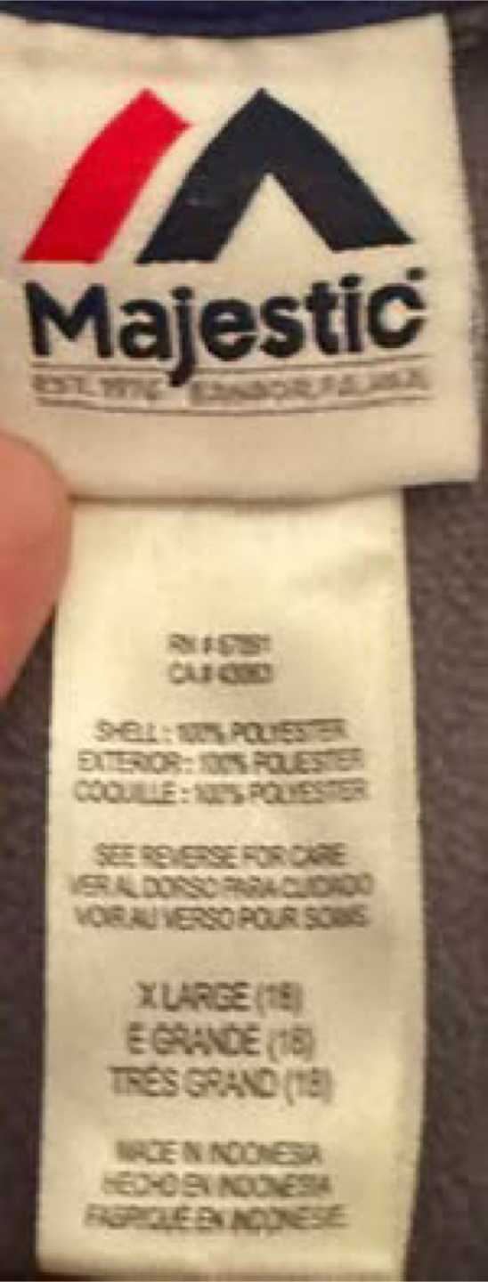 Boys (Teen) XL Majestic Toronto Blue Jays Hoody - NEW - photo 2