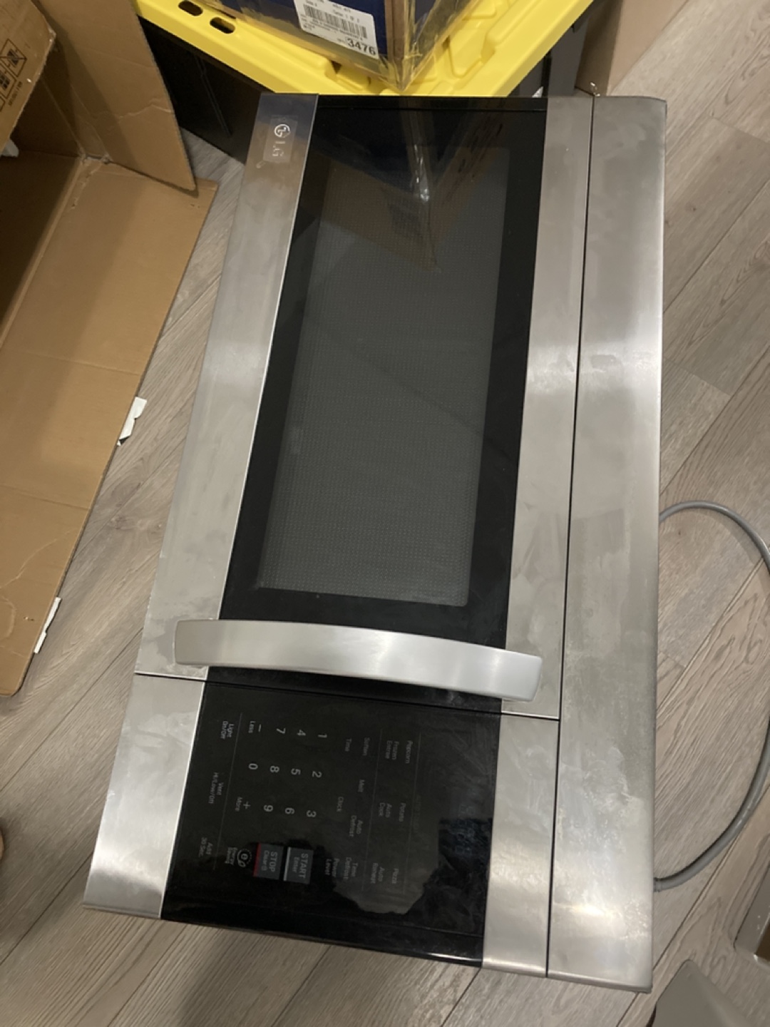 LG LMV1715ST Stainless Steel Over-the-Range Microwave - photo 3
